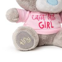 7" Cutest Little Girl T-Shirt Tiny Tatty Teddy Extra Image 2 Preview